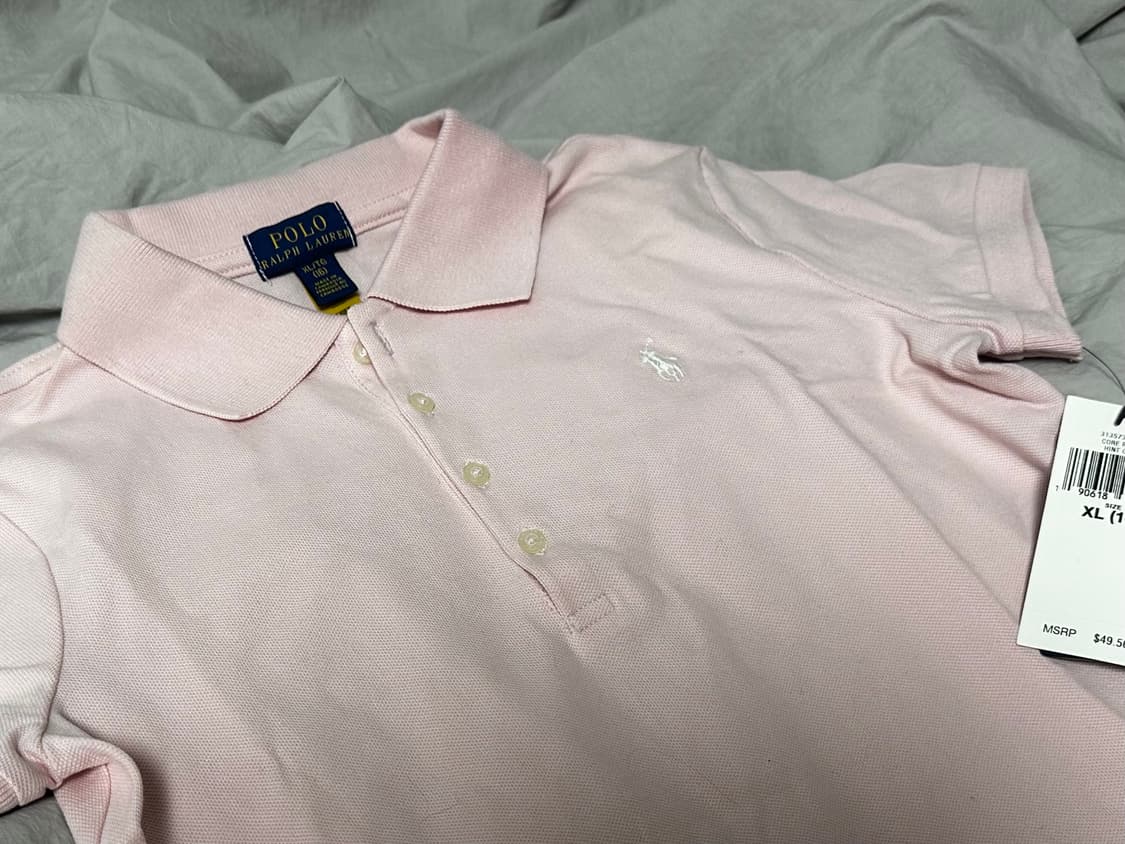 💓폴로 pk 반팔티 핑크 새상품🤍택배비 포함 상품이미지2