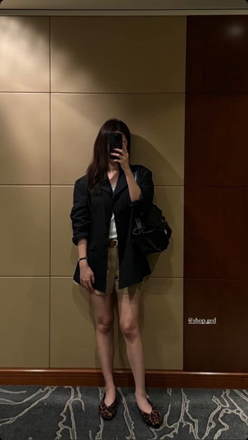 Ged 게드 SIGNATURE HEPBURN JACKET - NAVY 상품이미지3