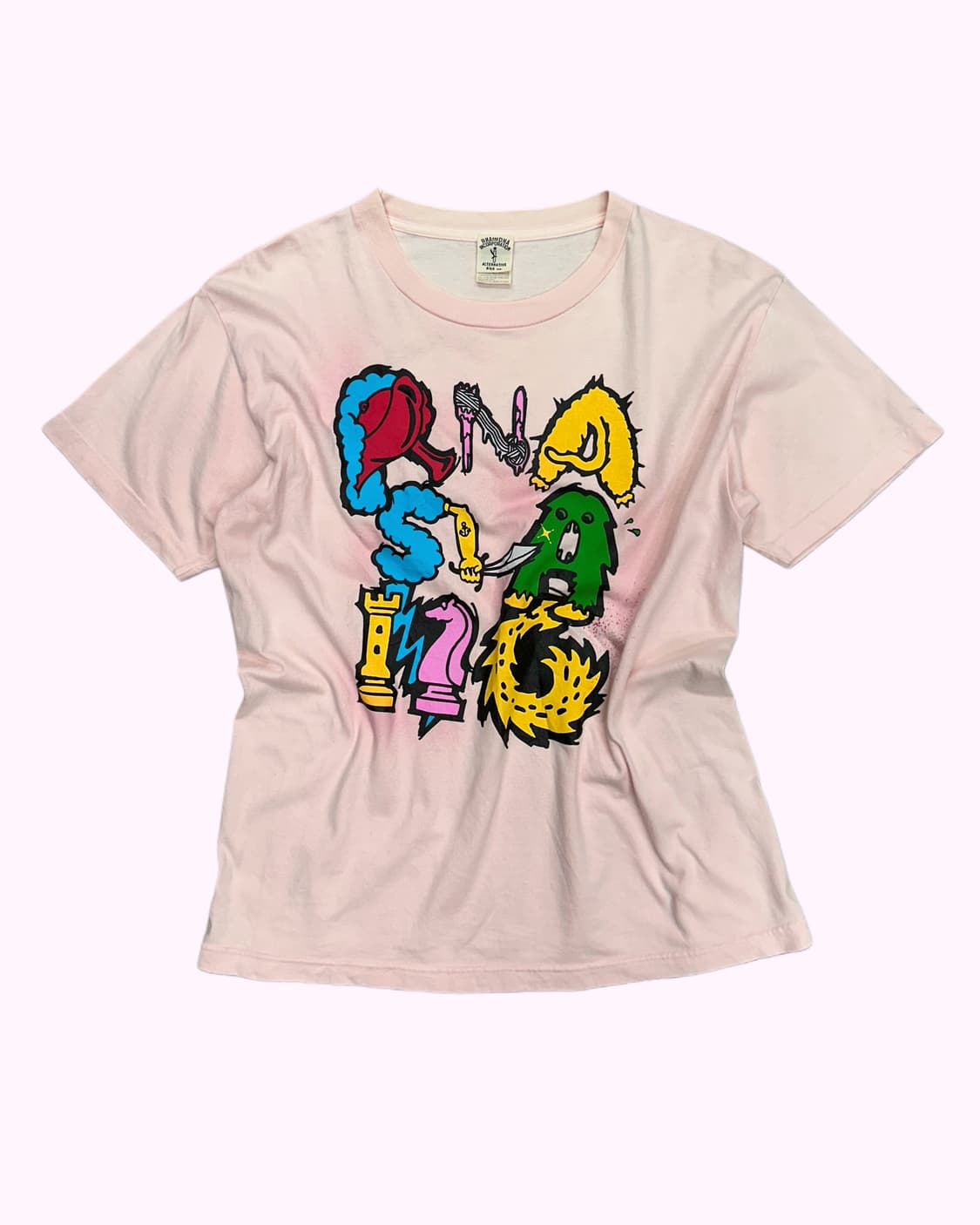 RNA charactor logo printing t-shirt 상품이미지2
