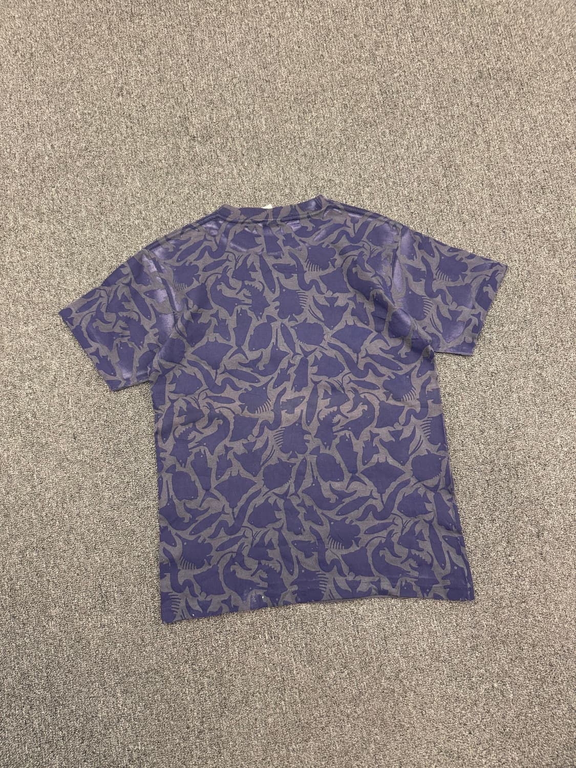 M)GAS SHIRT 빈티지 패턴 반팔 티셔츠 상품이미지4