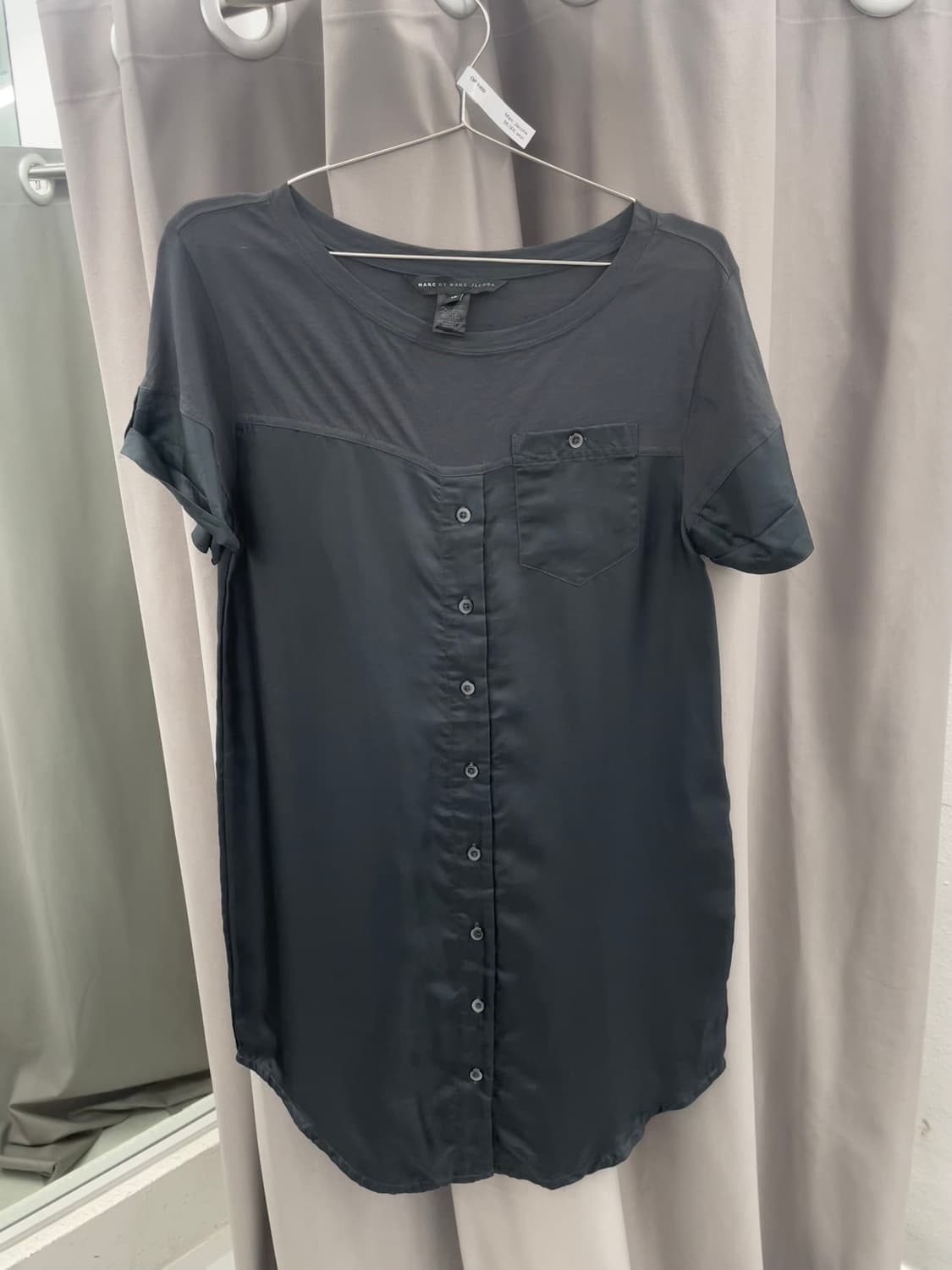 마크제이콥스 코튼 실크 원단배색 원피스 상품이미지1