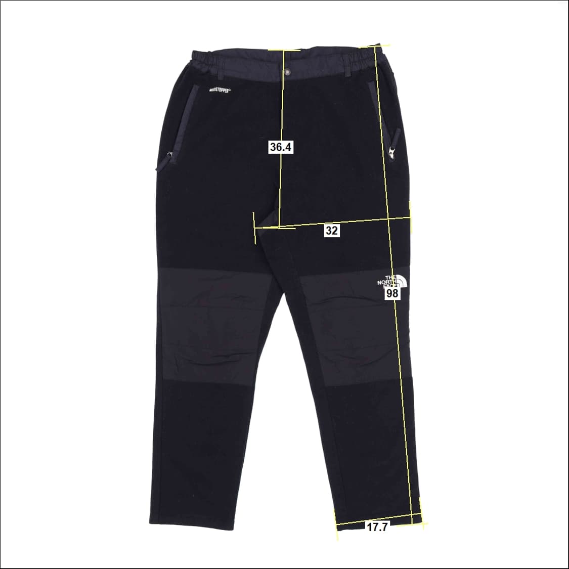 [L] 노스페이스 윈드스토퍼 데날리 플리스 팬츠 바지 N6902 상품이미지8