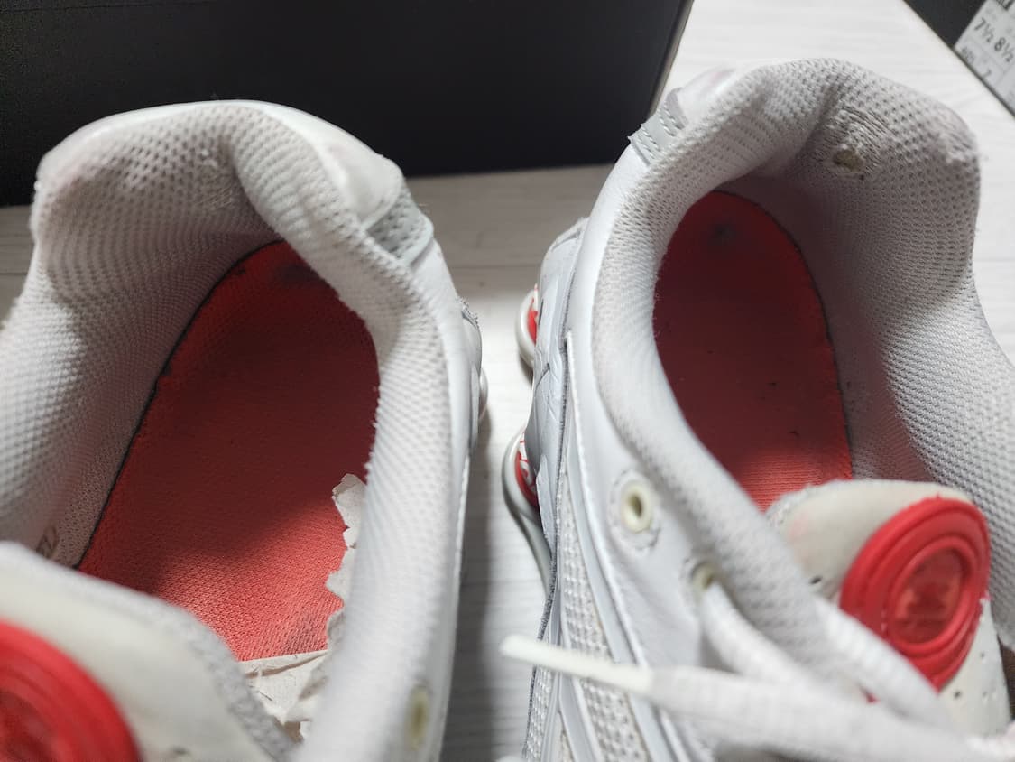 나이키 x 슈프림 샥스 라이드 2 SP 화이트 나이키 슈프림 샥스 상품이미지5