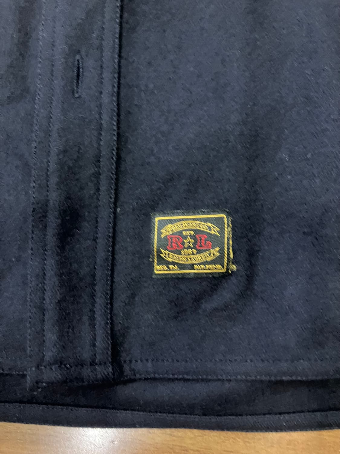 폴로 미해군 울 셔츠 자켓 L 상품이미지6