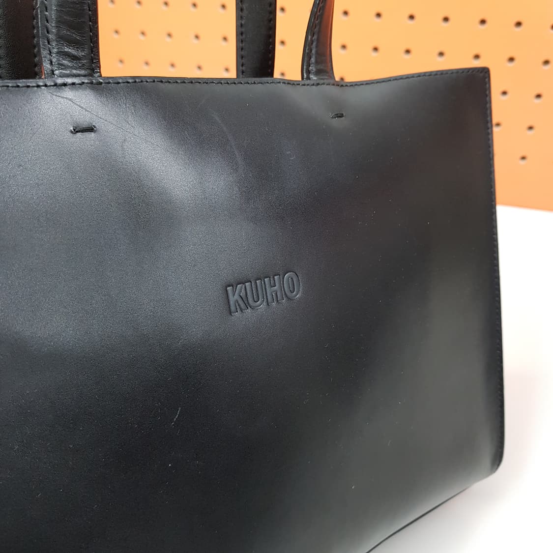 KUHO 구호 2023 소가죽 투웨이 토트백  크로스백 상품이미지6