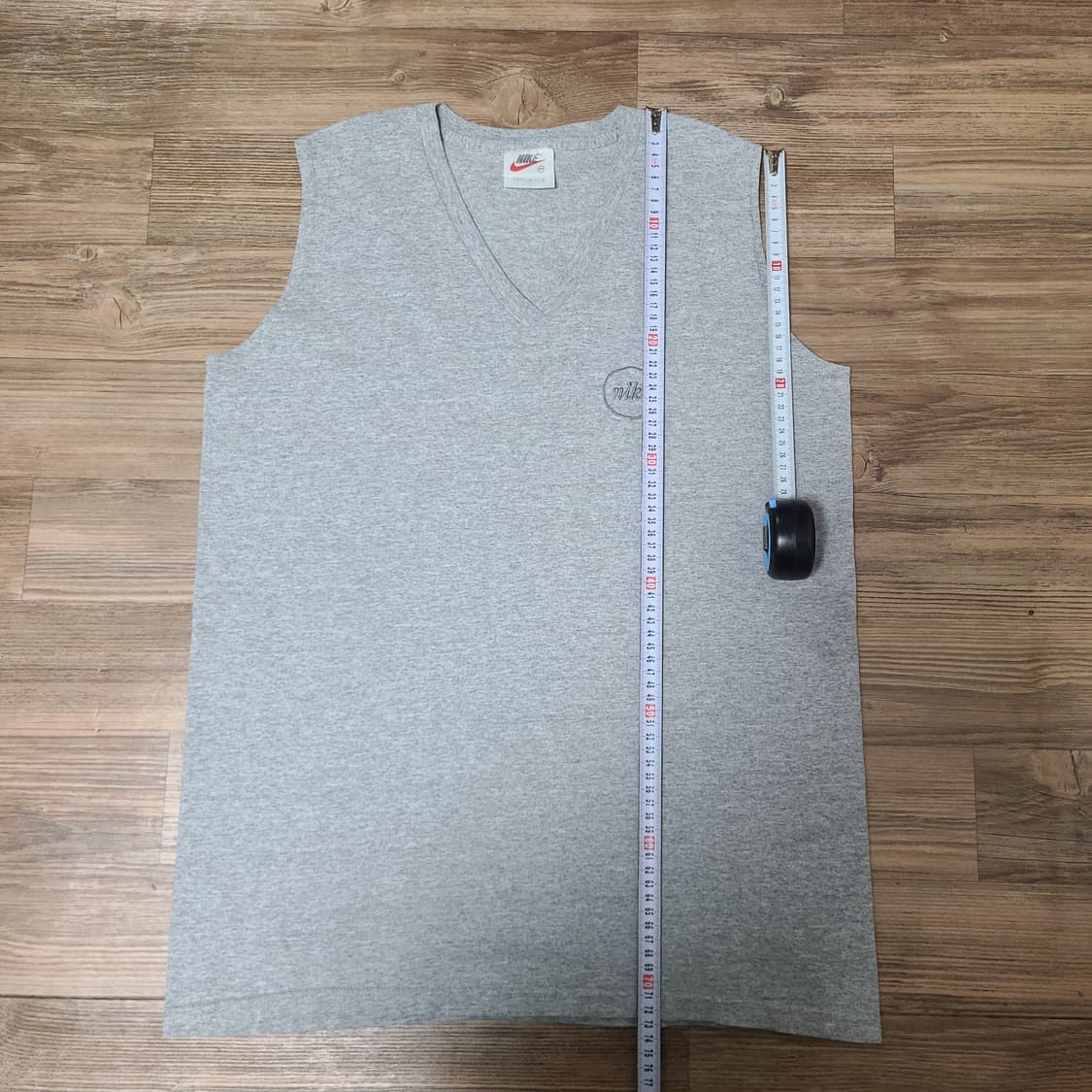 (100) 90s USA 나이키 올드 빈티지 브이넥 민소매 나시 티셔츠 상품이미지8