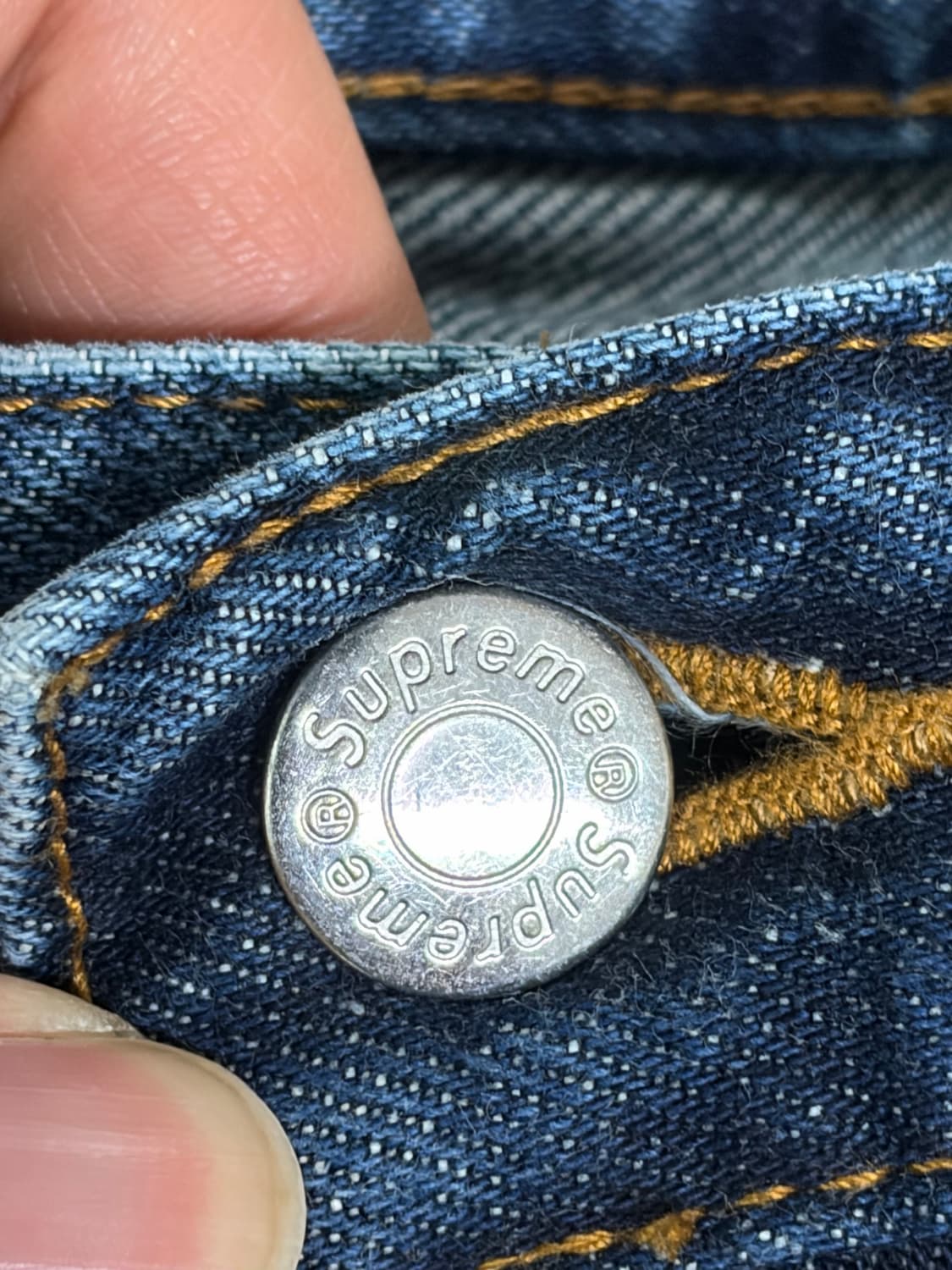 슈프림 진청 데님 배기 30 상품이미지4