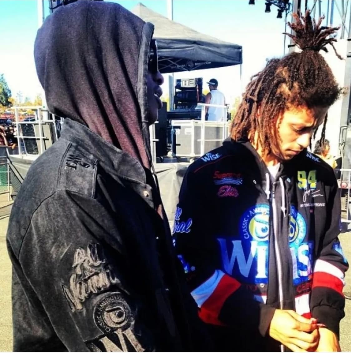 슈프림 X WISE 13F/W 레이싱 자켓 L 정품 상품이미지8