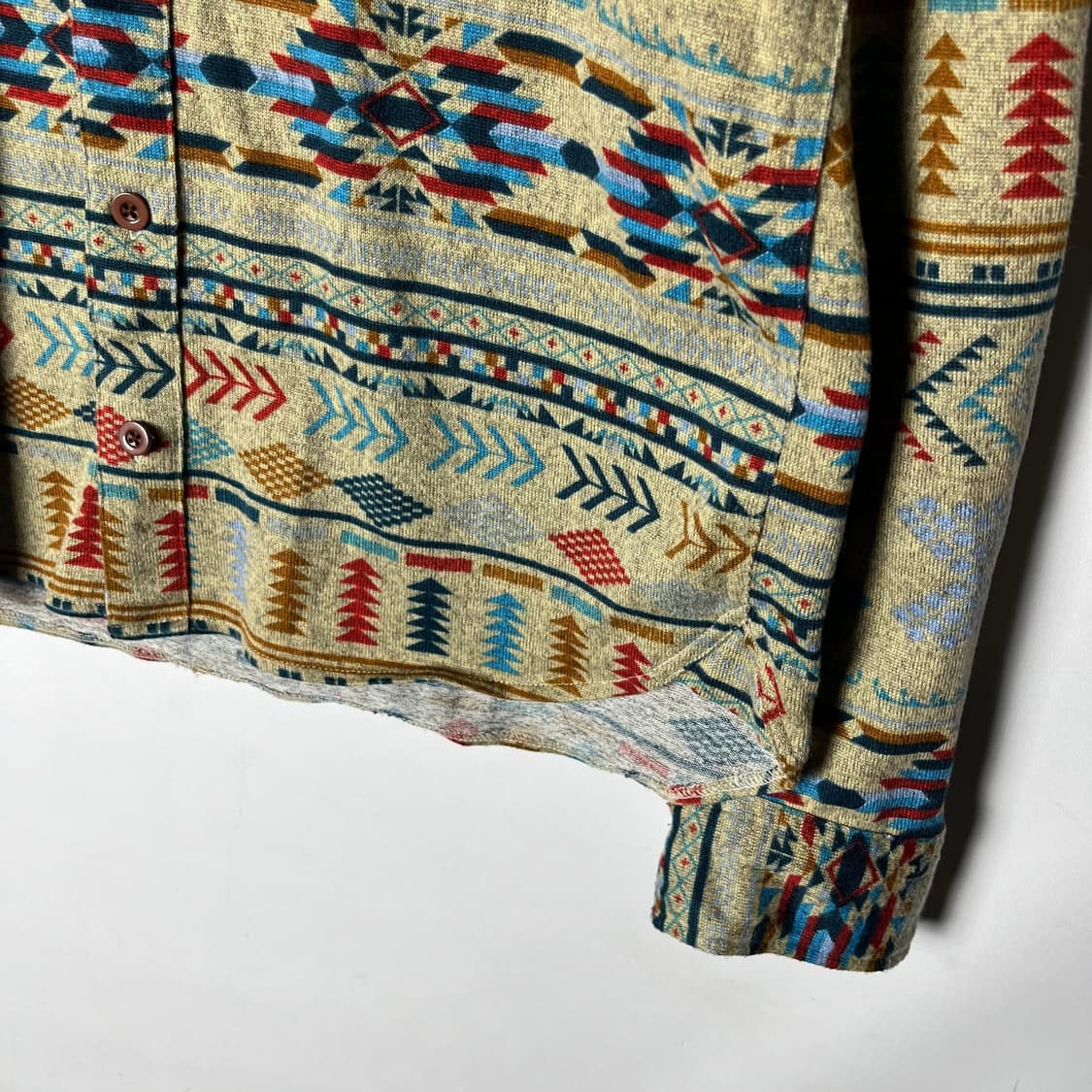 [Grn] 재팬 나바호패턴 콘초 웨스턴 셔츠 상품이미지3