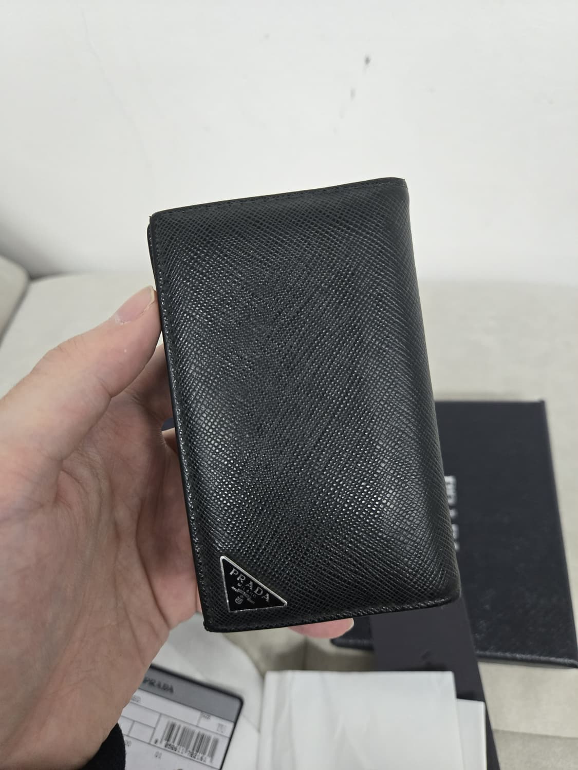 [보증서 정품]프라다 사피아노 오거나이저 상품이미지1