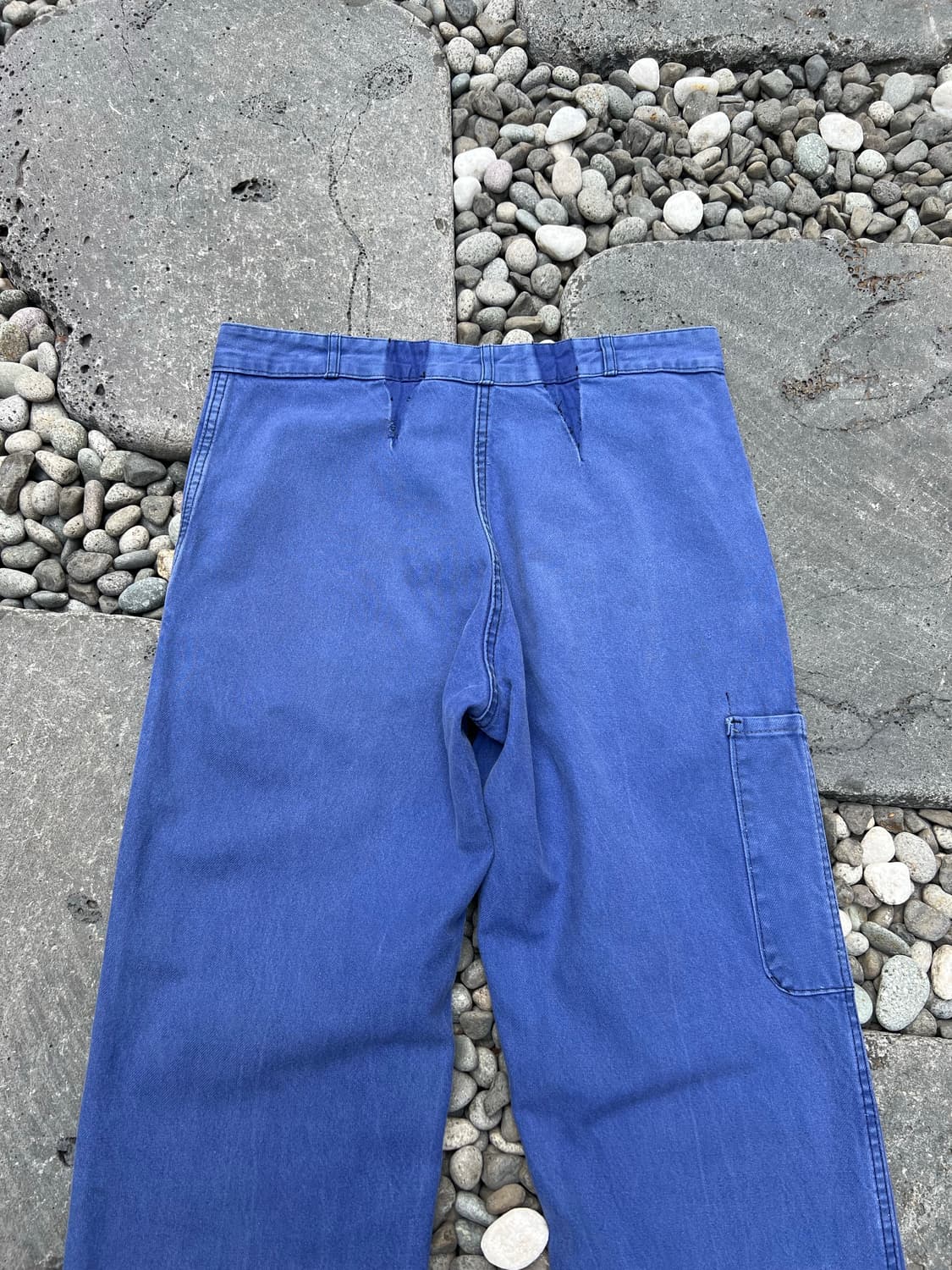 (32인치)OLD VINTAGE WASHING BLUE 프렌치워크팬츠 상품이미지4