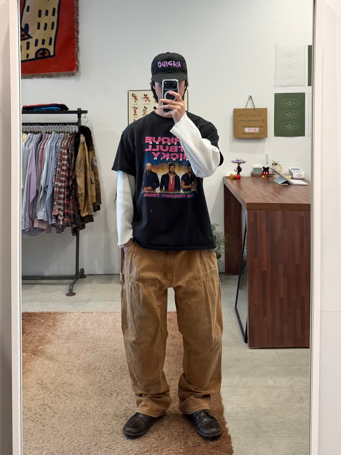 Carhartt 칼하트 덕 캔버스 더블니 카펜터 워크 팬츠 (40) 상품이미지2