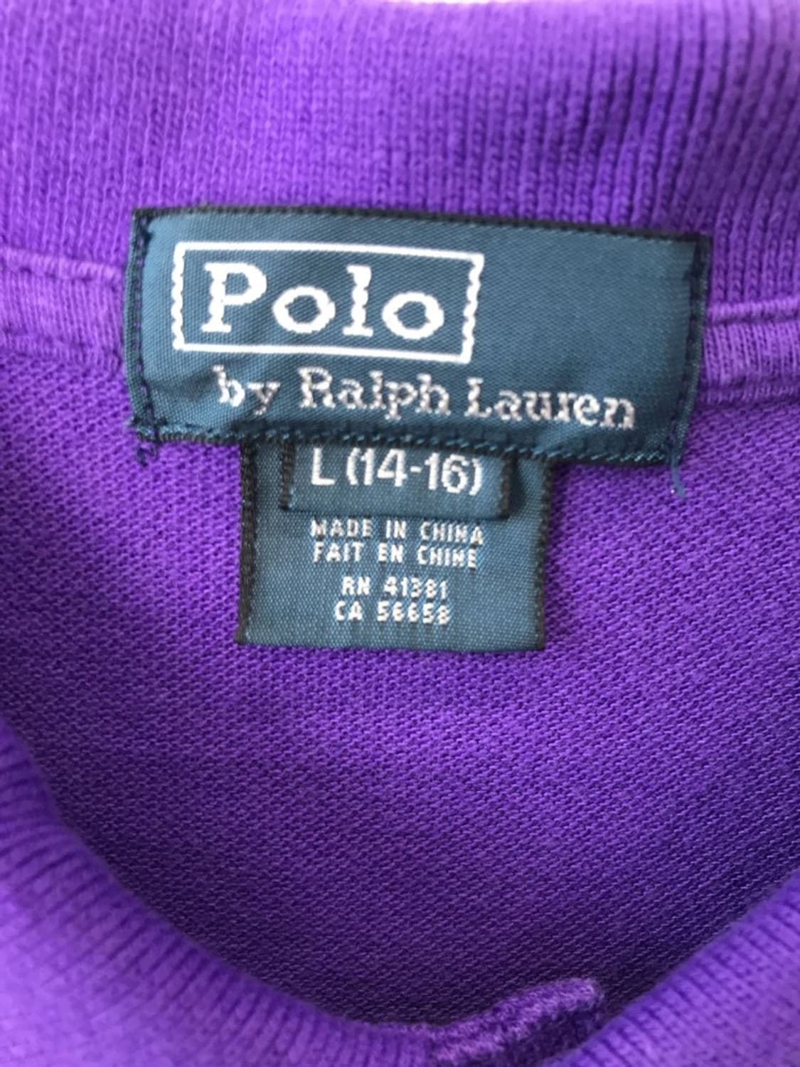Polo Ralph Lauren Purple Big Pony Polo 상품이미지8