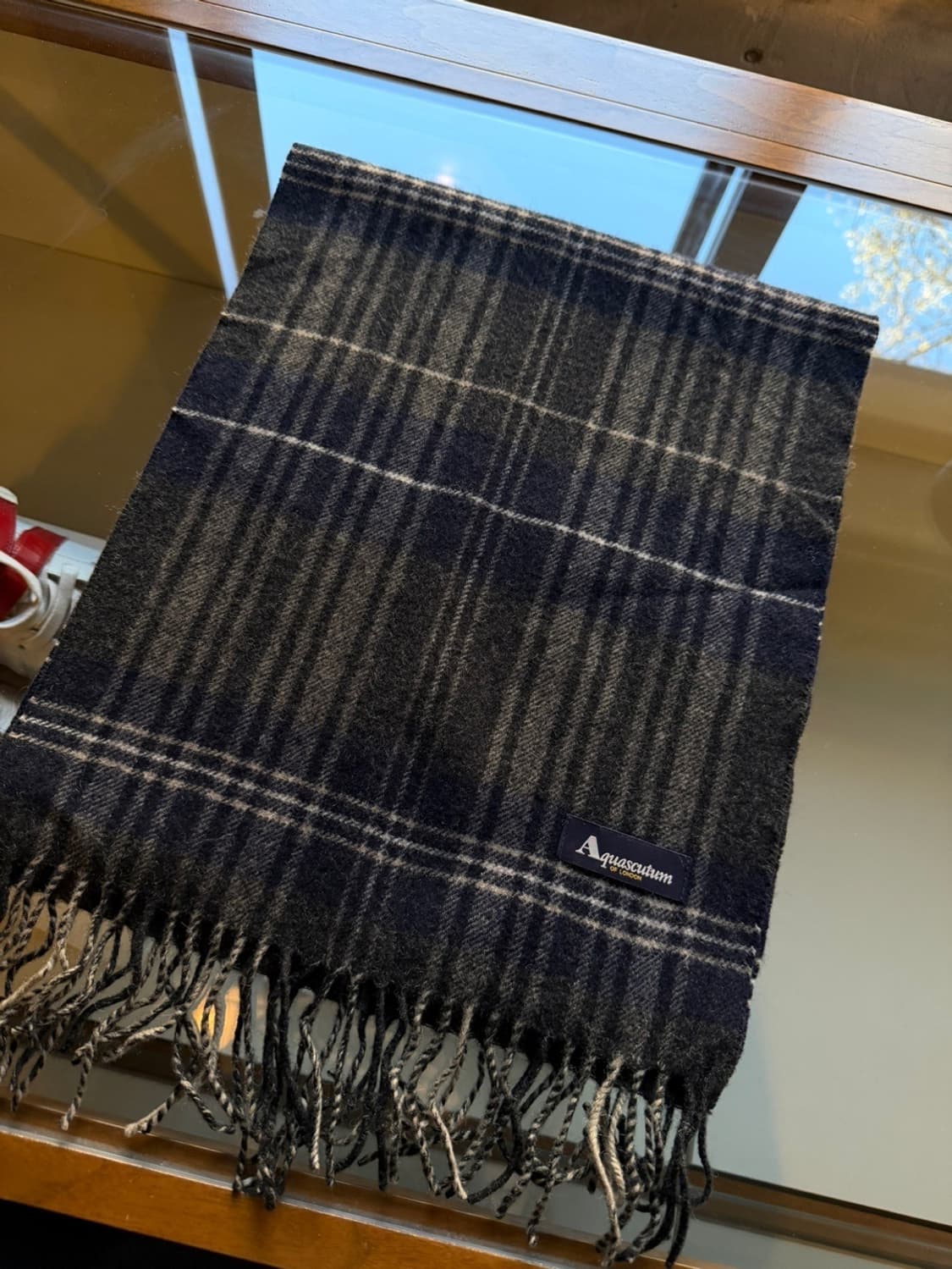 아쿠아스큐텀 램스울 머플러 상품이미지7