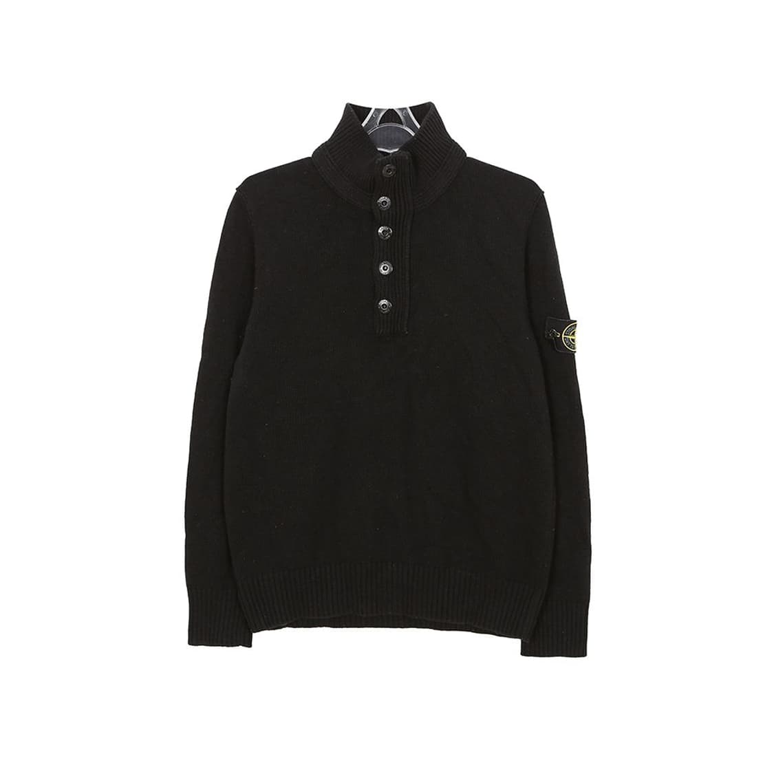 스톤 와펜 반집업 니트 M 상품이미지1