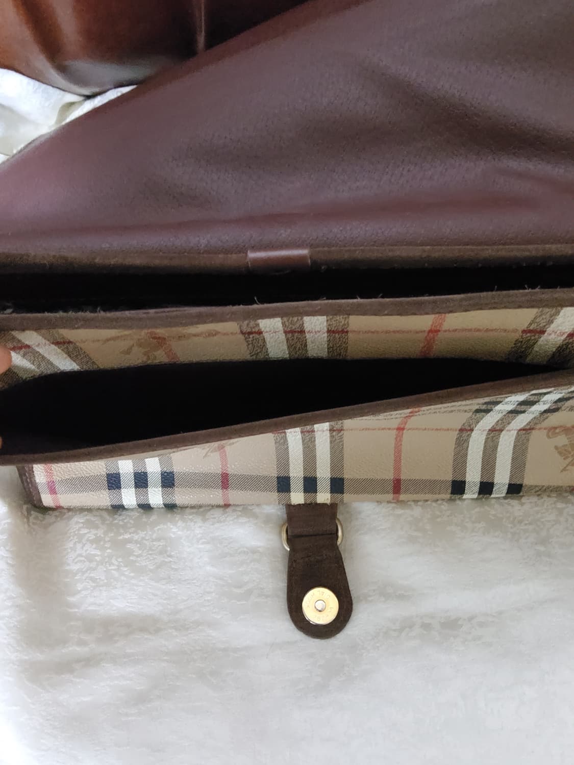 빈티지 버버리 크로스백 90년대초 제품 상품이미지10