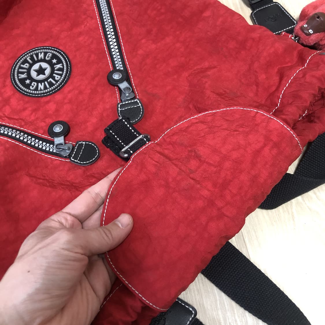 (OS) 키플링 KIPLING 빈티지 Y2K 복조리 백팩 키플링 가방 상품이미지2