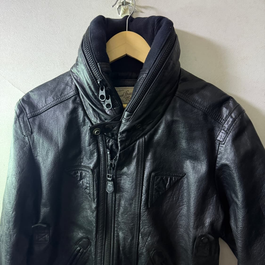 아비렉스 아카이브 가죽 자켓 B-15 L (남성 100정도) 상품이미지7