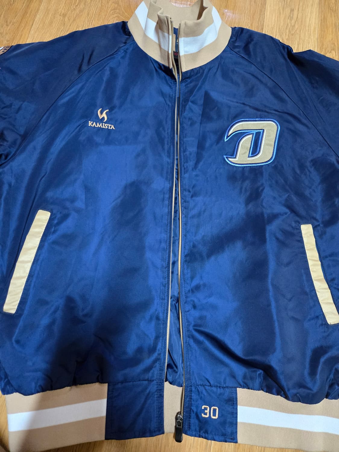 KBO 카미스타 NC 다이노스 춘추 어센틱 점퍼(105사이즈) 상품이미지3