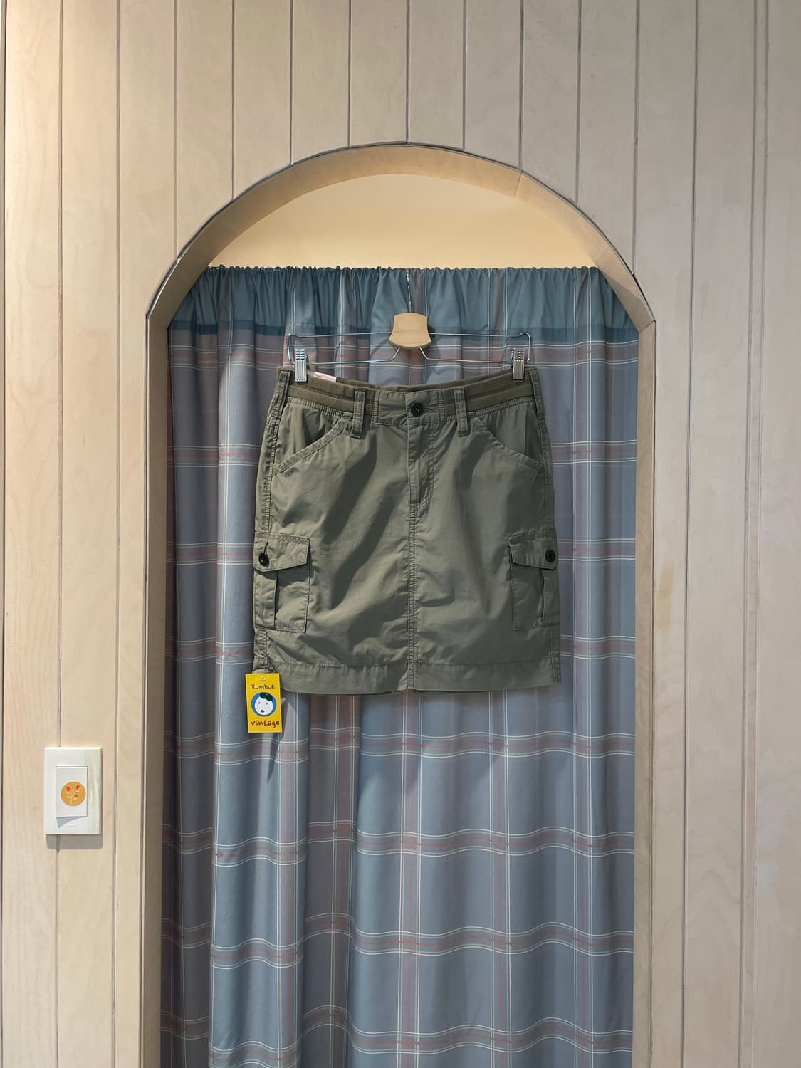 에드윈 썸띵 y2k 카고스커트 상품이미지1