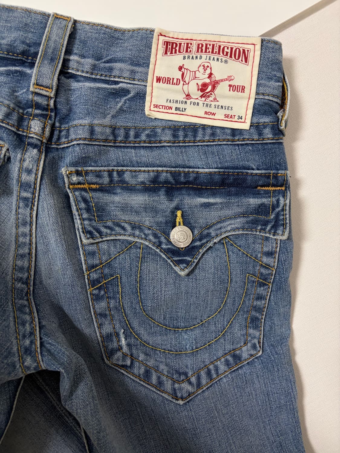 트루릴리전 빌리 부츠컷 데님 팬츠 29x34 상품이미지1