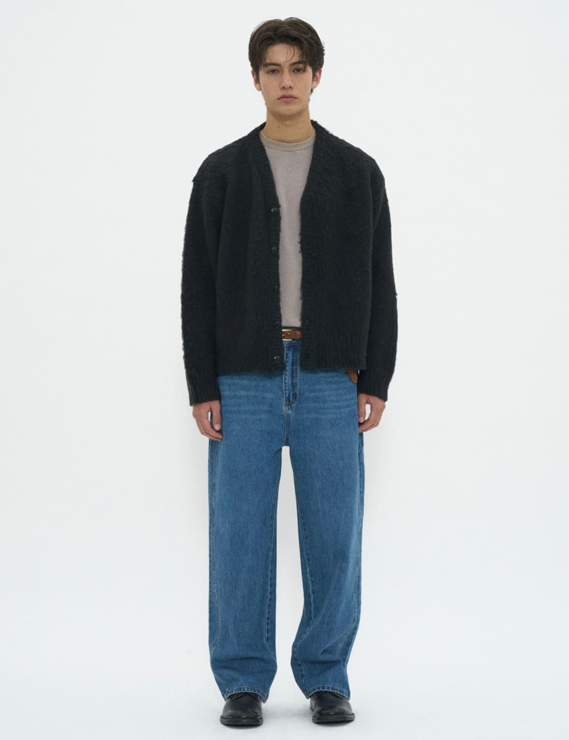 [M] 파르티멘토 브러쉬드 니트 가디건 상품이미지2