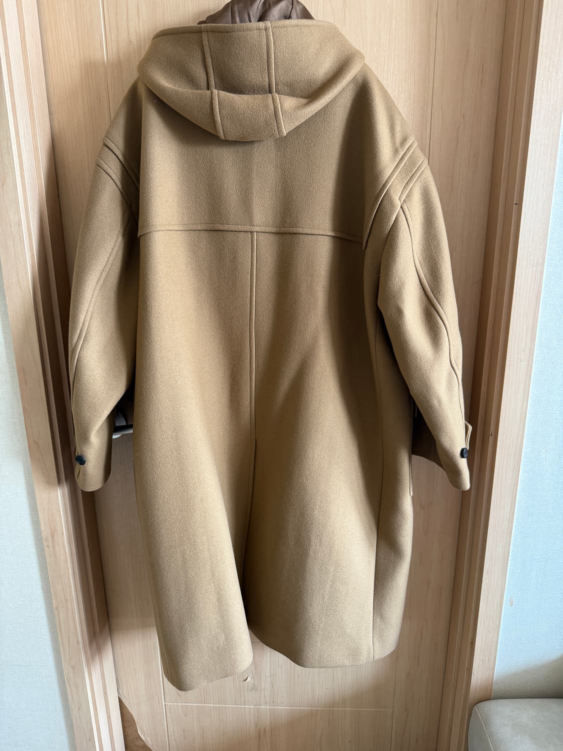 인사일런스 카멜 오버핏 더플코트  상품이미지2