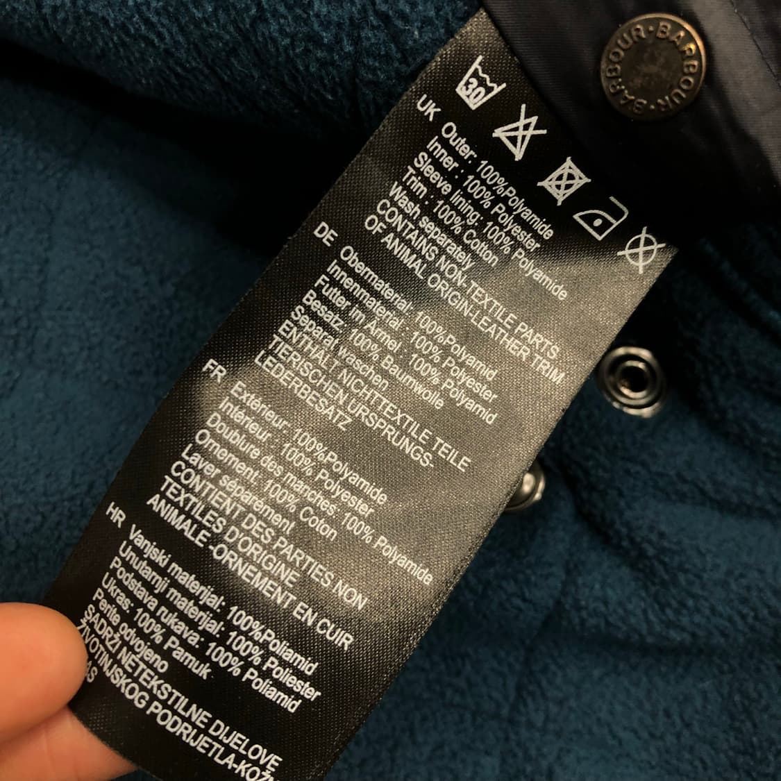 바버 투웨이 퀄팅 자켓 상품이미지8