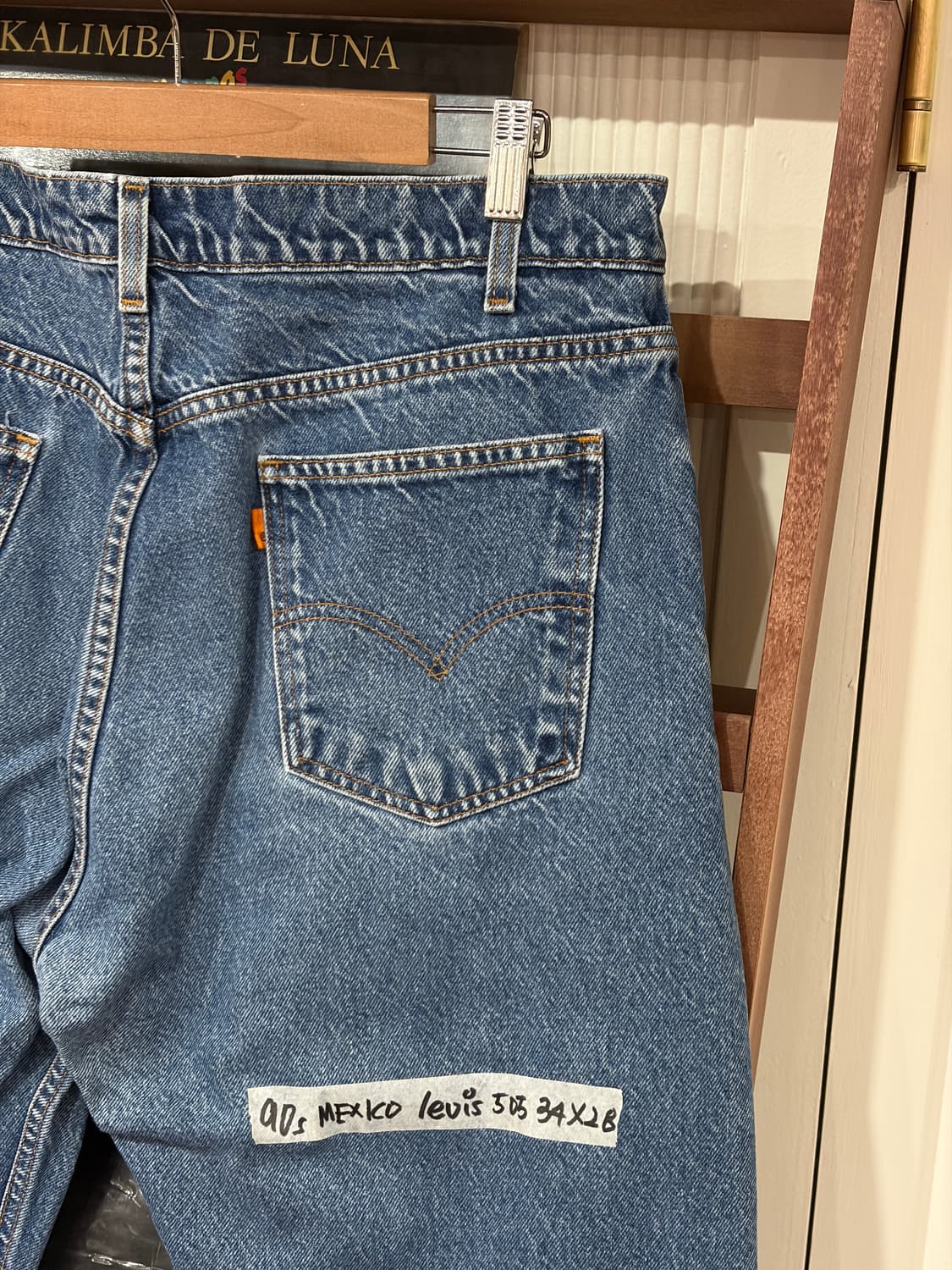 J139 90s Mexico 리바이스 505 데님팬츠 상품이미지8