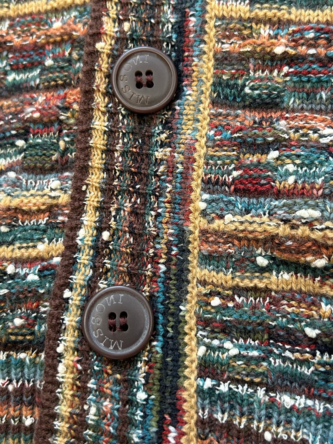 MISSONI 이태리 멀티패턴 니트 가디건 Made in Italy 상품이미지6