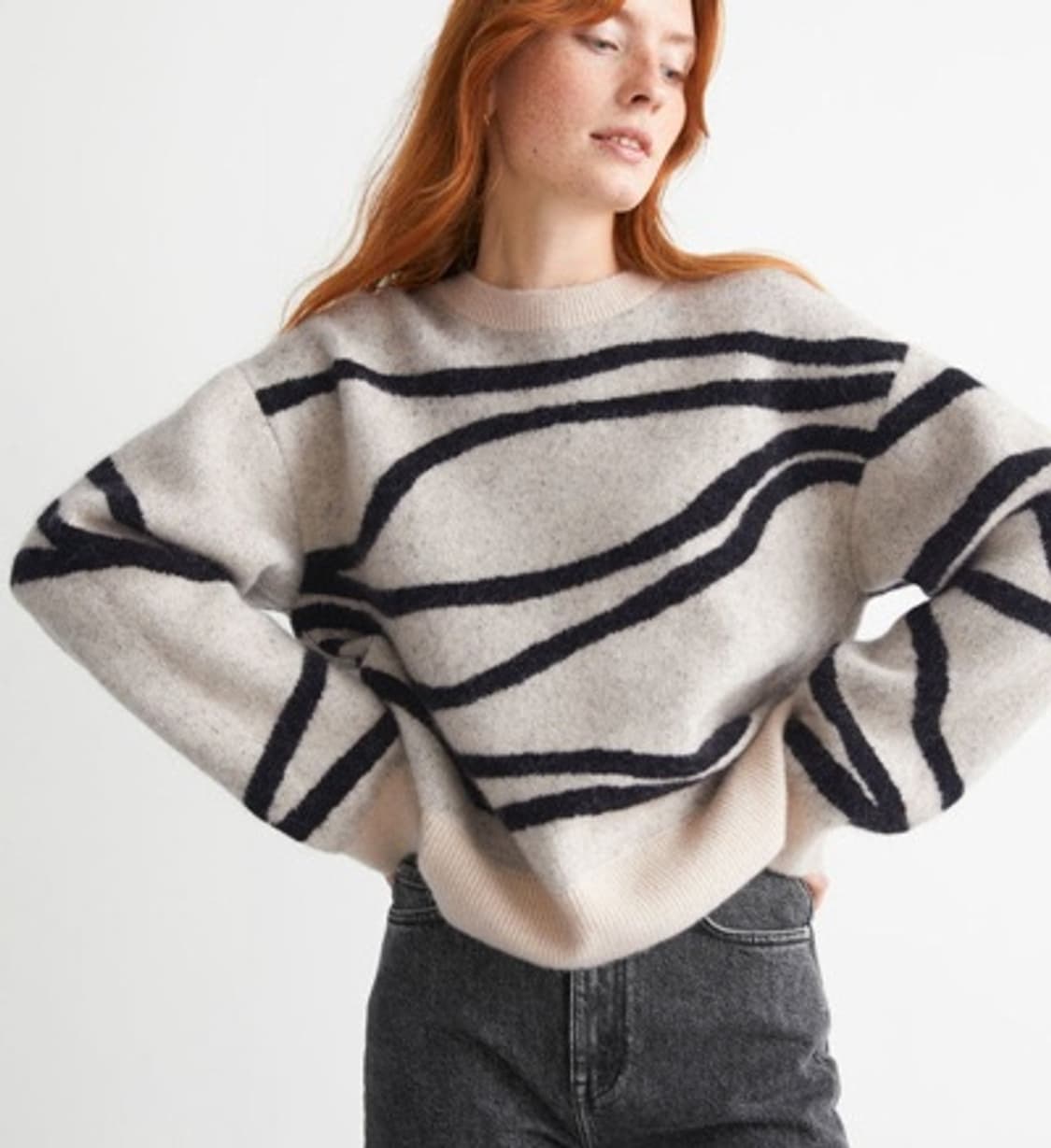 앤아더스토리 쟈가드 모헤어 니트  상품이미지1