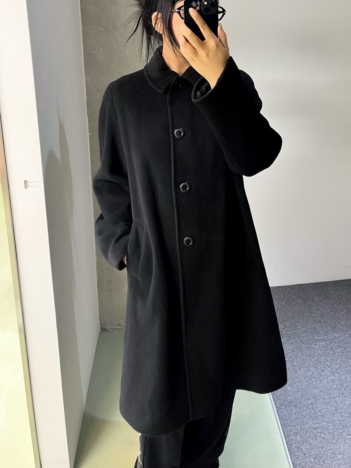 마리아니 이태리 울 코트 상품이미지2