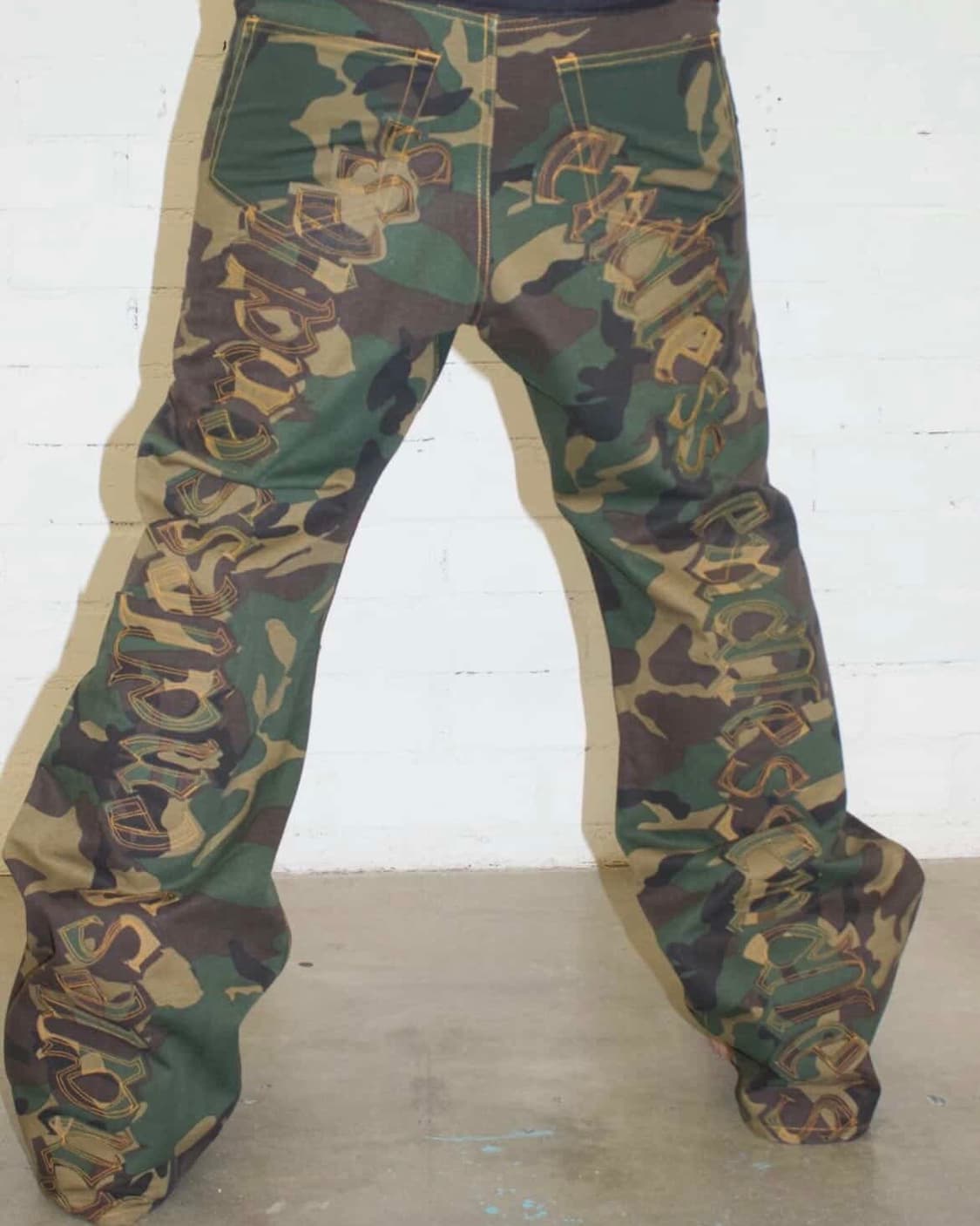 Endless denim camo pants [ 32 ] 상품이미지3