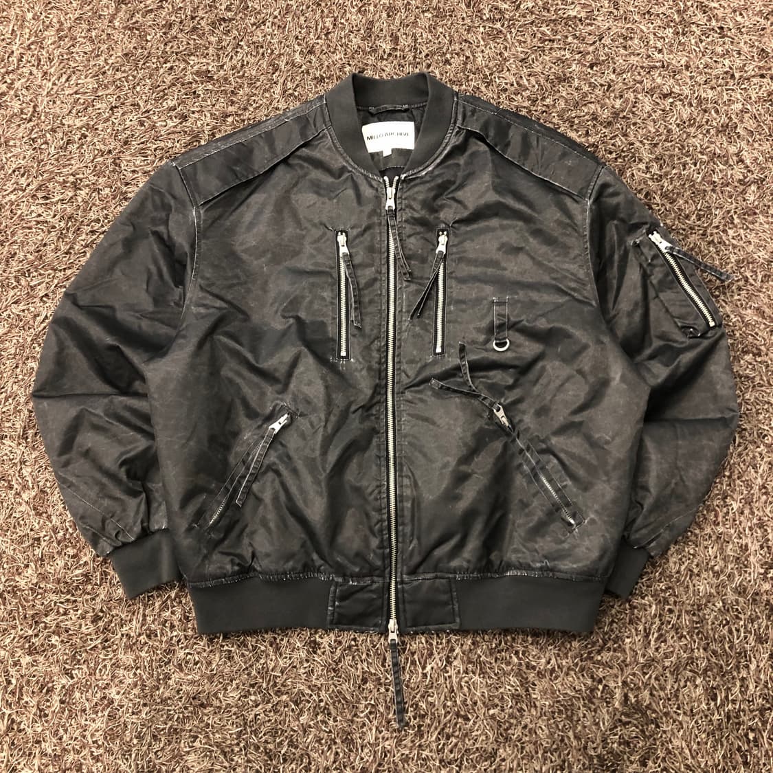 M 밀로 아카이브 인플레이트 투웨이 봄버 자켓 상품이미지1