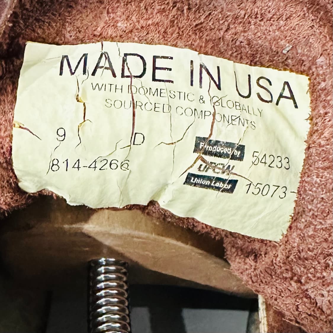 US9 270) 쏘로굿 워커 남성 남자 부추 목토 레더 브라운 상품이미지8