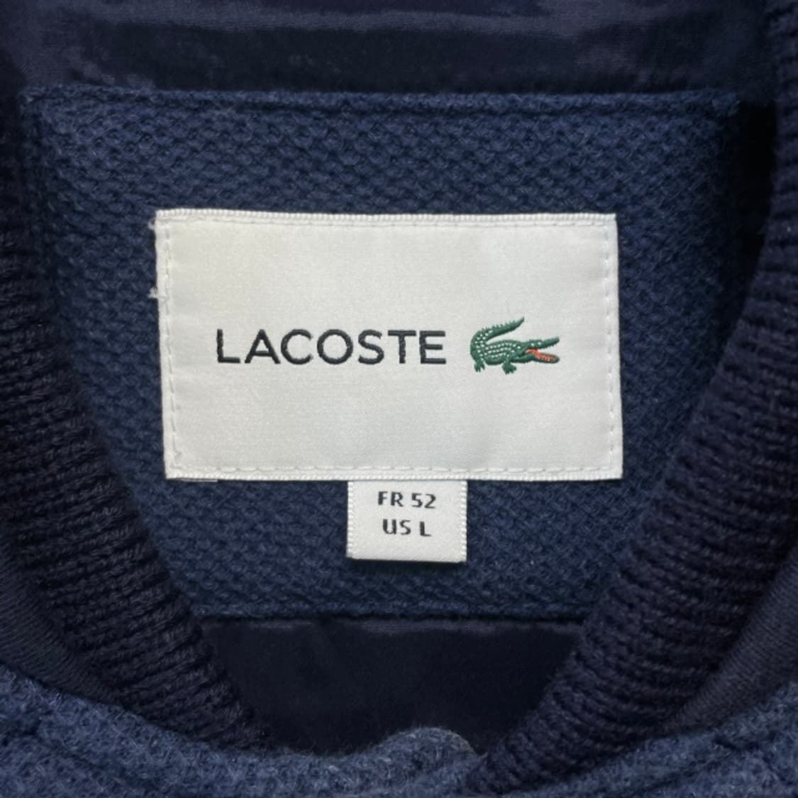 100 라코스테 퀄팅 스타디움 자켓 상품이미지3