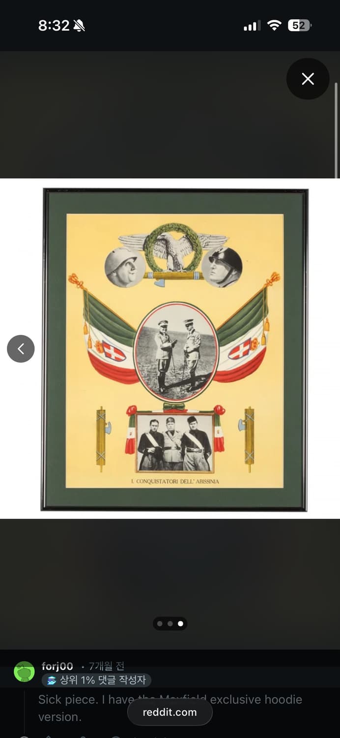 ERD MUSSOLINI CREWNECK L 상품이미지2