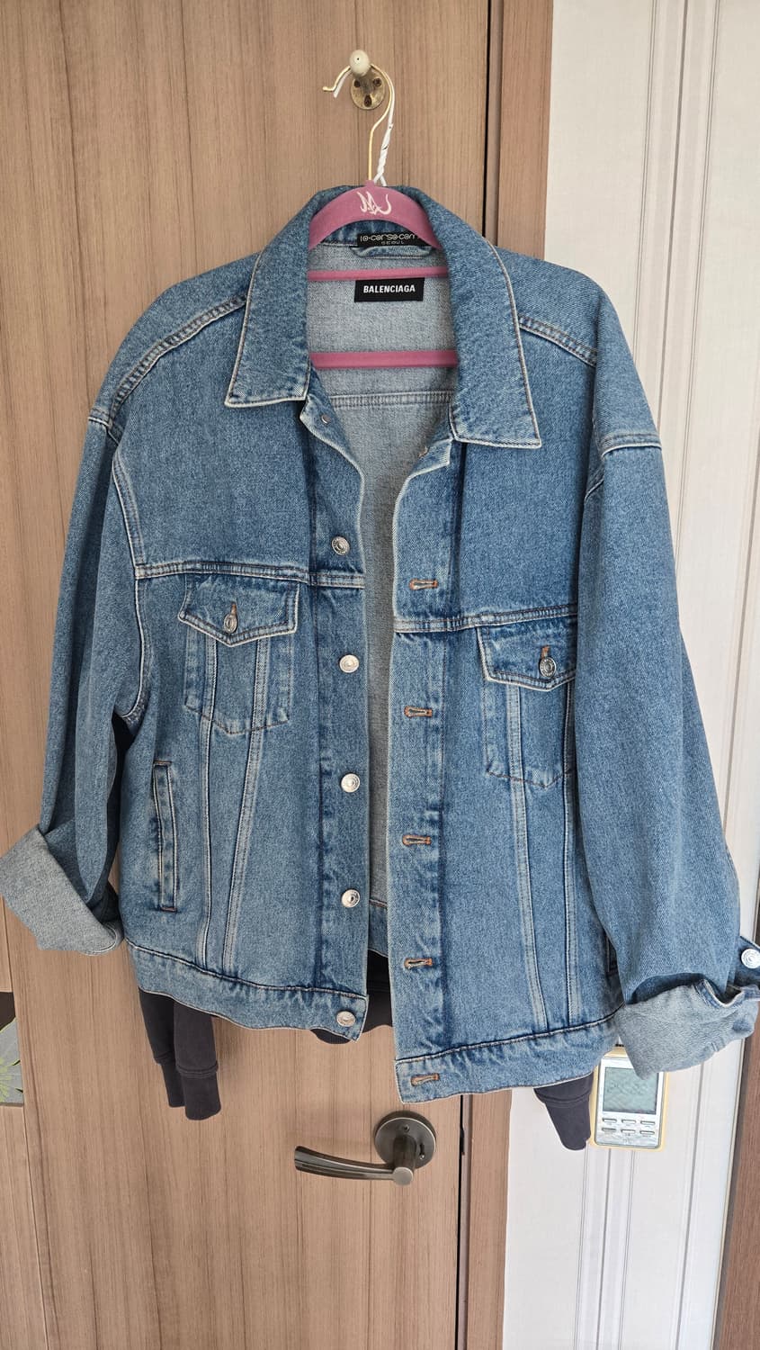 발렌시아가 랭귀지 데님 50사이즈 상품이미지1