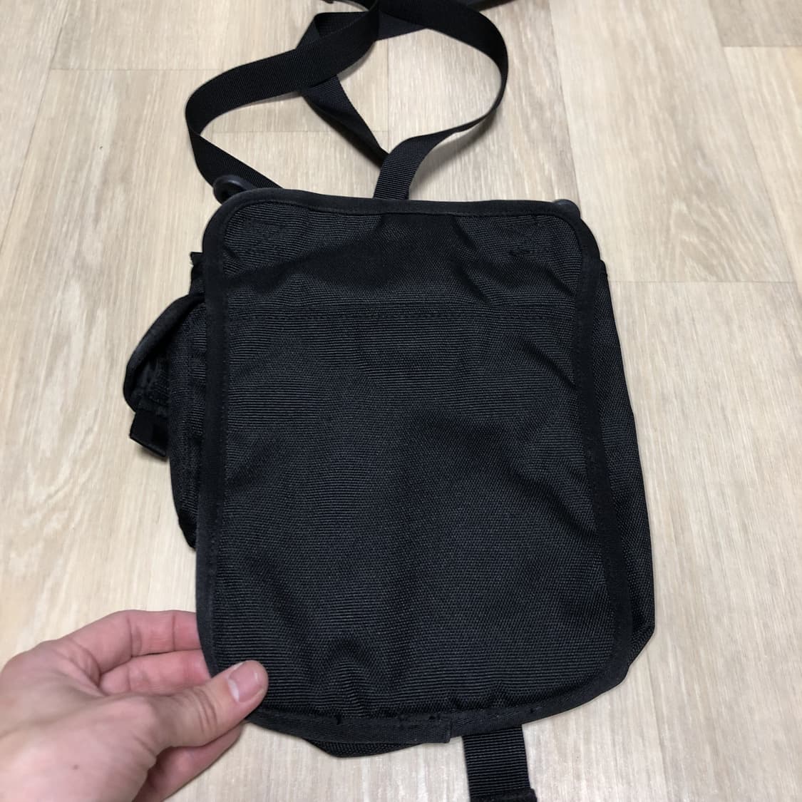 (OS) 노스페이스 NORTH FACE 블랙 스퀘어 크로스백 상품이미지7