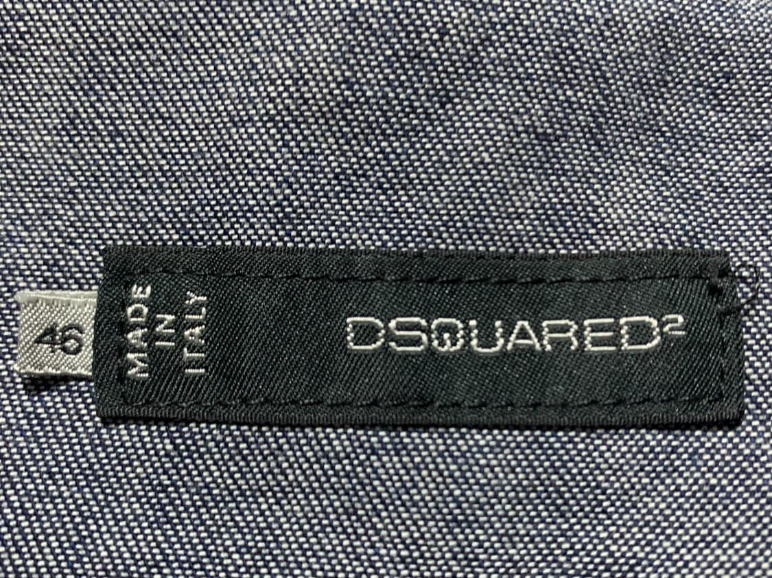 DSQUARED2 디스퀘어드 카모플라쥬 웨스턴 셔츠(데님-코튼) 상품이미지8