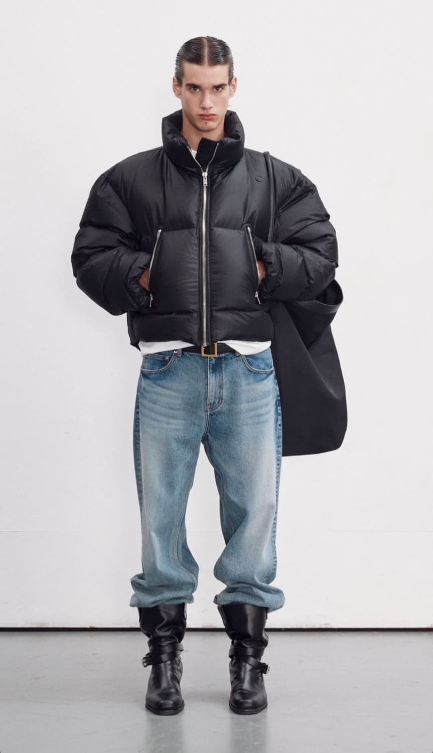 렉토 샤이닝 구스다운 패딩 S 상품이미지1