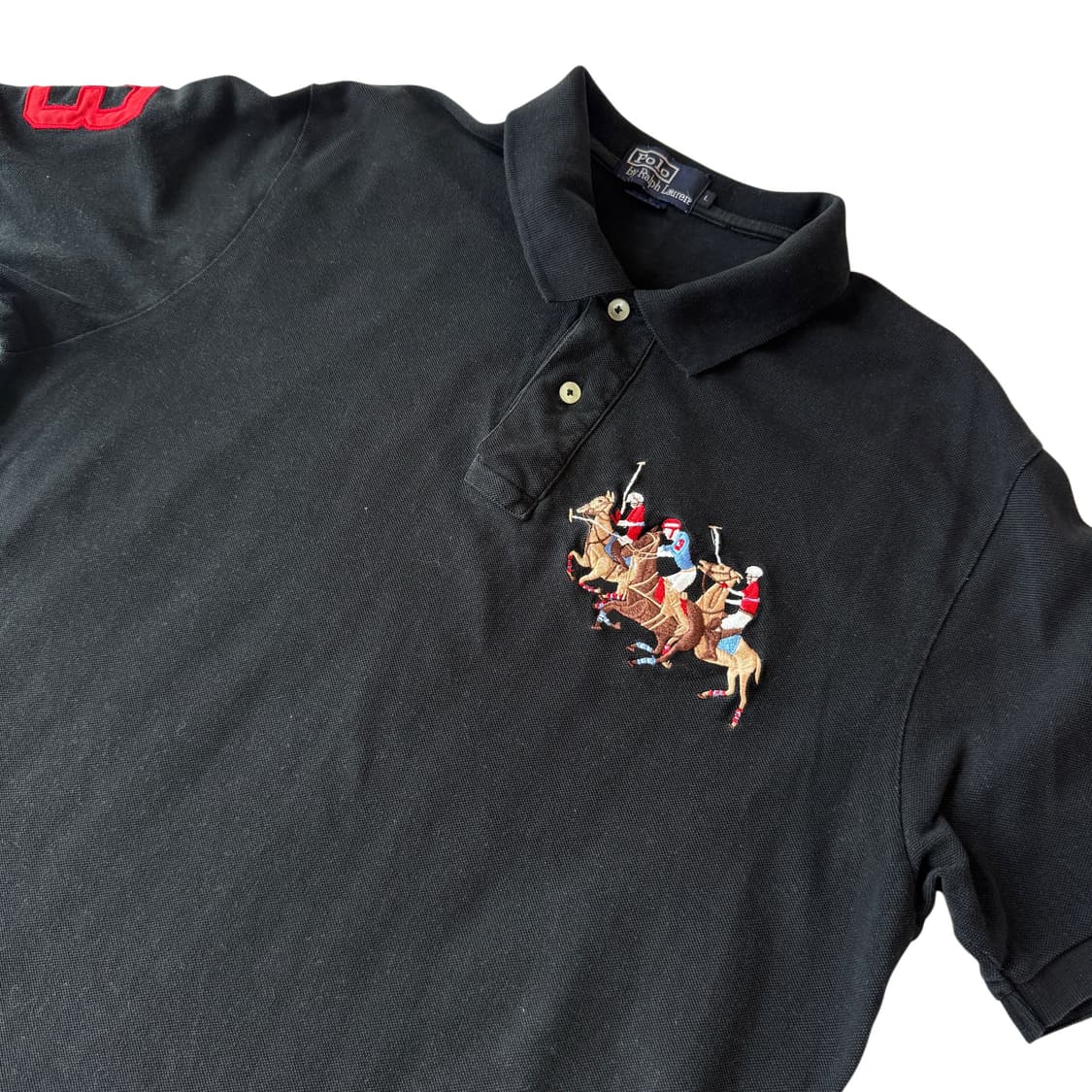 폴로 랄프로렌 빅포니 자수 카라티셔츠 L-XL 상품이미지1