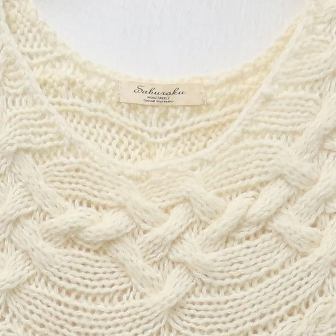 SABUROKU 울 혼방 뷔스티에 원피스 61938 상품이미지5