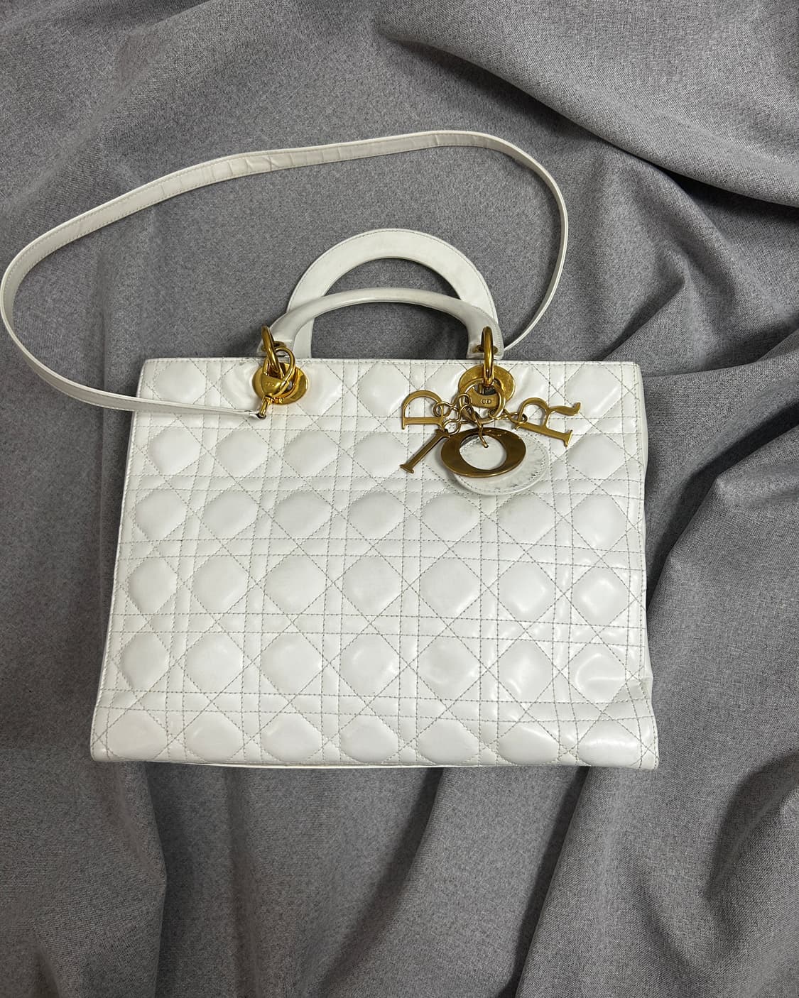 [Dior]크리스찬 디올 레이디백 라지 (+감정서 상품이미지3