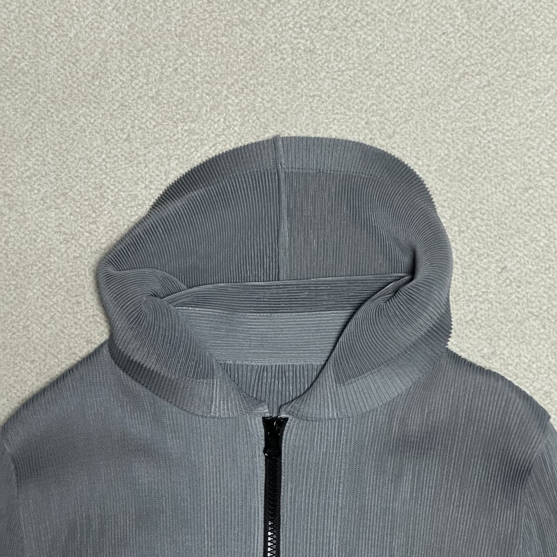 플리츠 후드 집업 자켓 상품이미지5