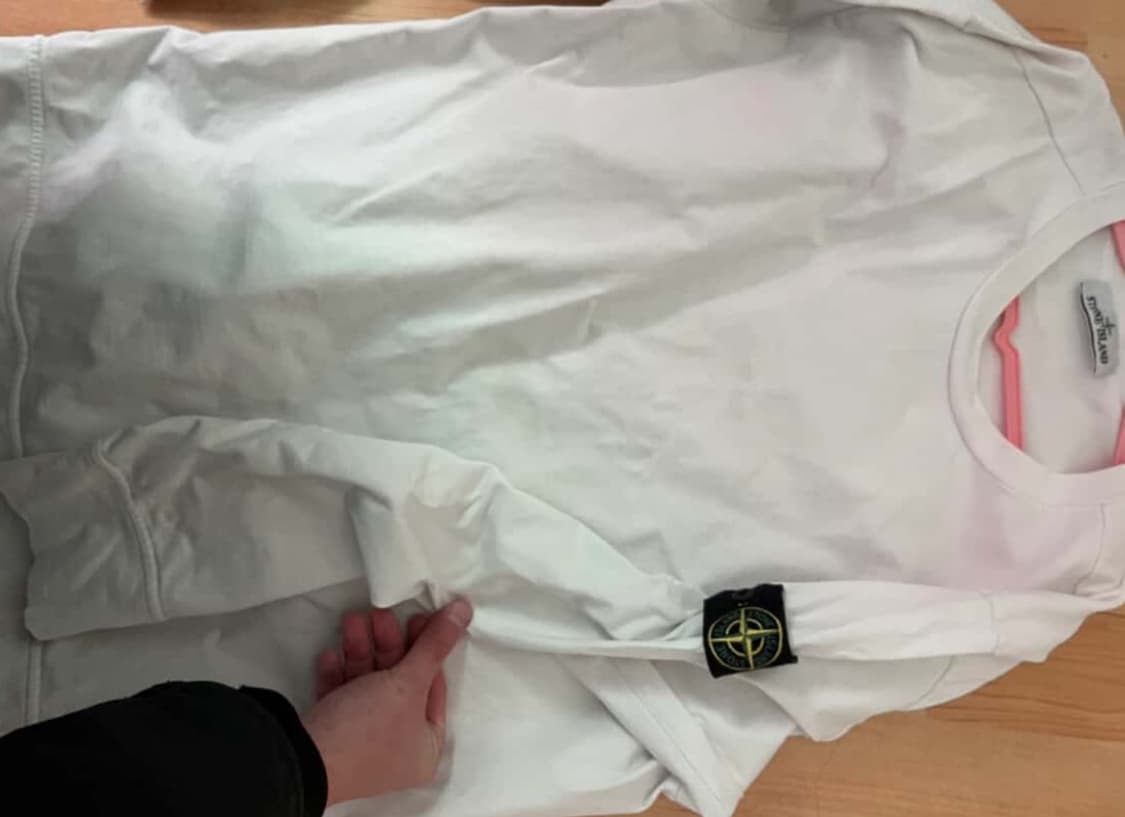 스톤아일랜드 맨투맨 흰색 상품이미지3