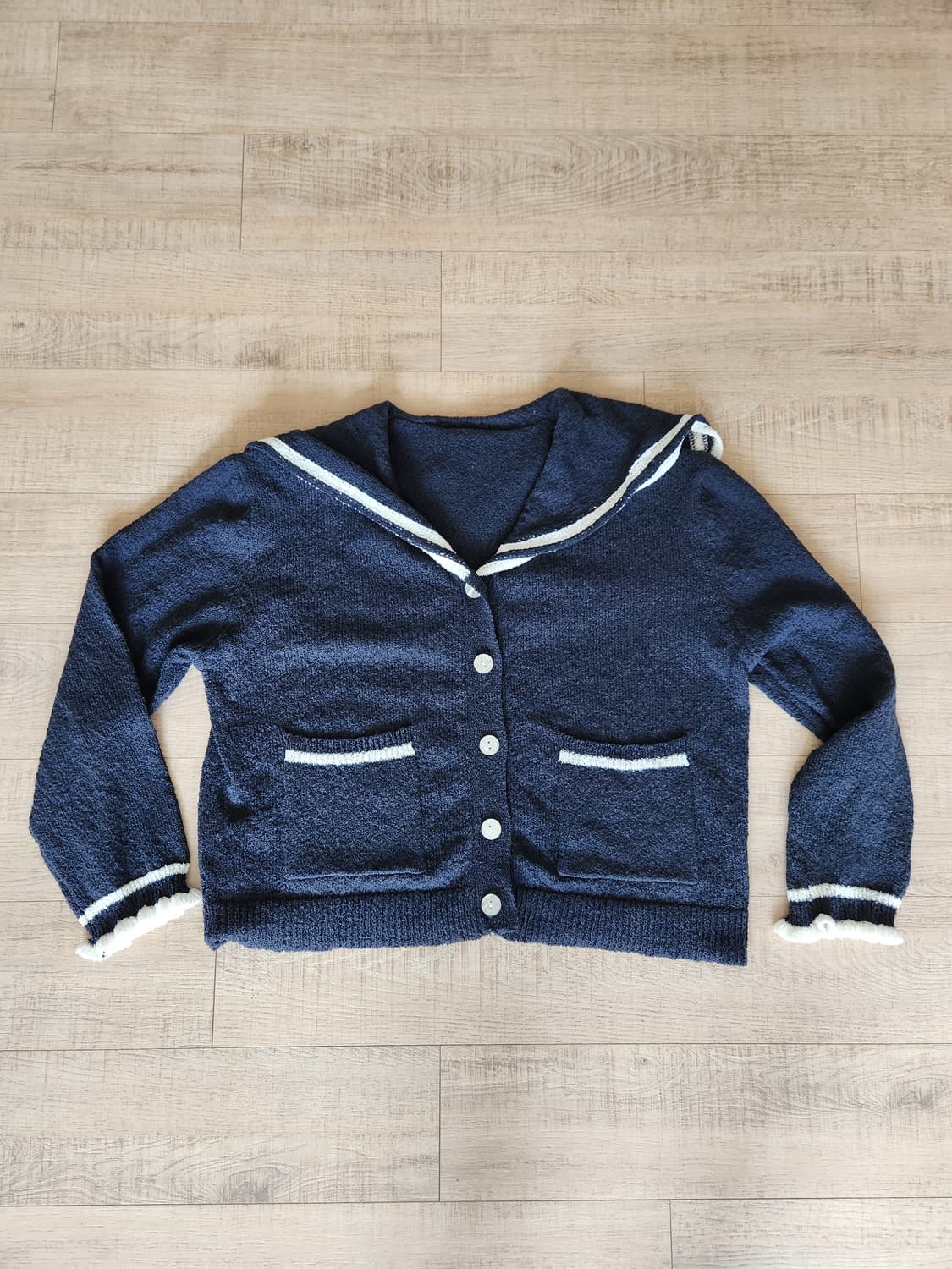 일본 Alley 세일러 가디건 상품이미지3