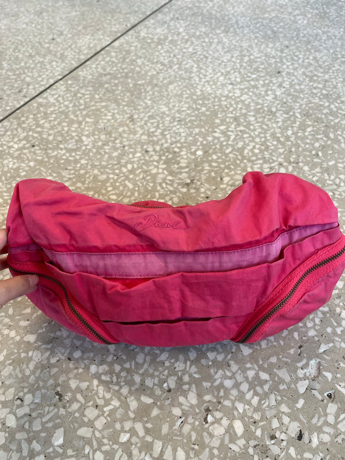 Diesel Nylon Body Bag (Hot Pink) 상품이미지2