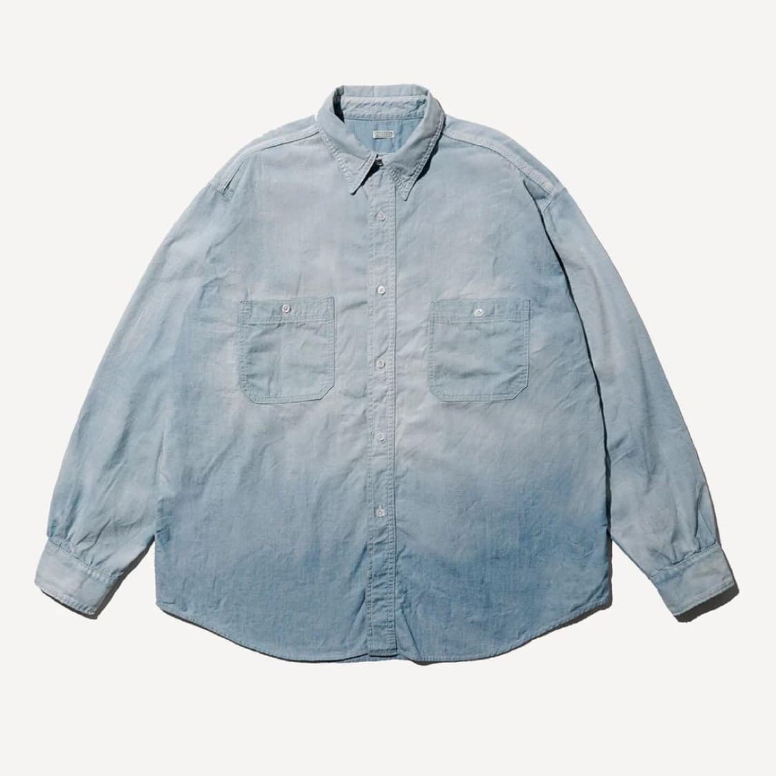 [주문][1,4] 아프레쎄 25AW 빈티지 샴브레이 셔츠 상품이미지1