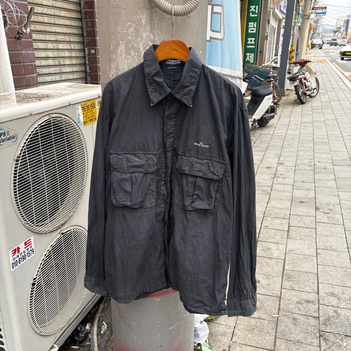 01AW 스톤아일랜드 투포켓 셔츠 상품이미지4